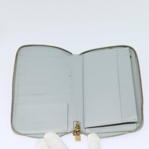 LOUIS VUITTON Monogram Vernis Eldridge Long Wallet Gris M91158 LV Auth 81320 - Picture 10 of 16